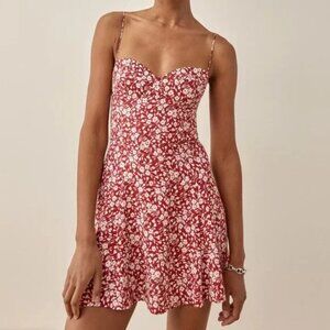 Reformation - Saskia Dress - Color Flower Girl - Size 8